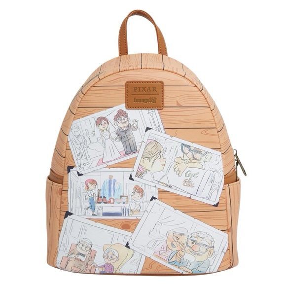 Loungefly Handbags - NEW Loungefly Disney Pixar Up Carl & Ellie Movie Photos Mini Backpack